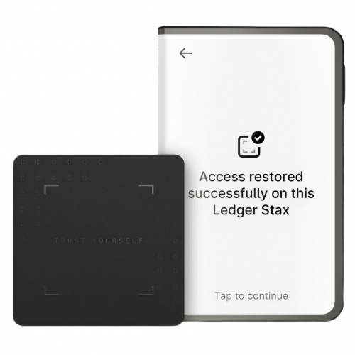 Криптокошелек Ledger Stax фото 2