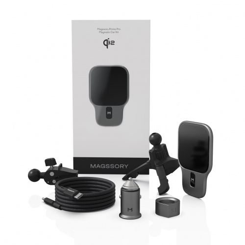 Автомобильный комплект Magssory Prime Pro для Apple, с поддержкой Qi2 фото 11