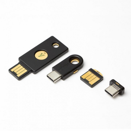 Аппаратный ключ аутентификации Yubikey 5 NFC USB-A фото 4