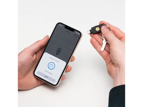 Аппаратный ключ аутентификации Yubikey Security Key NFC USB-С фото 4